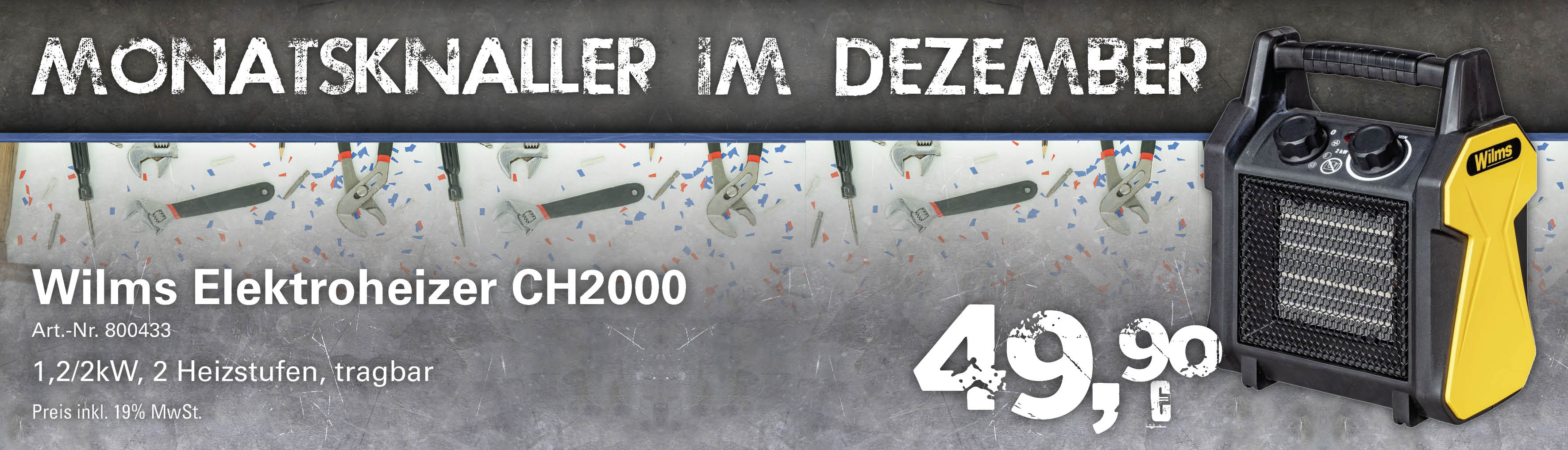 Monatsknaller Dezember