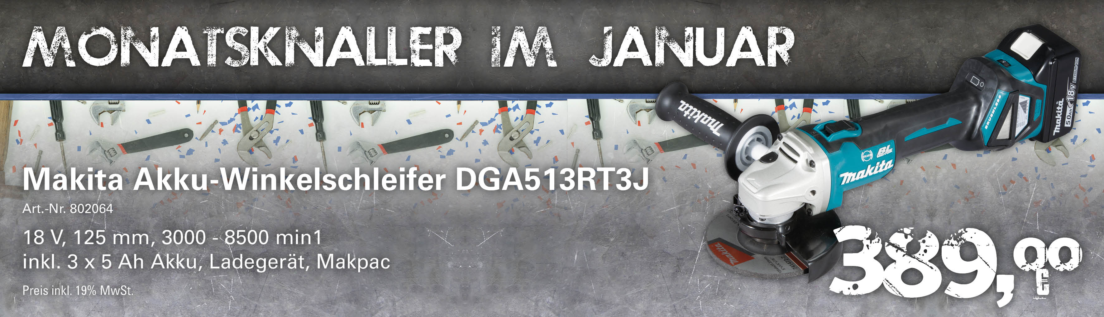 Monatsknaller Januar